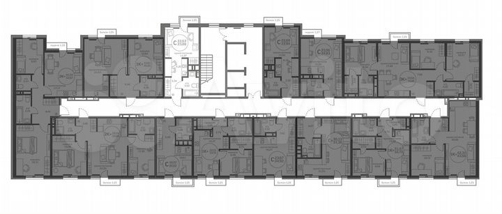 Квартира-студия, 22,6 м², 16/17 эт.