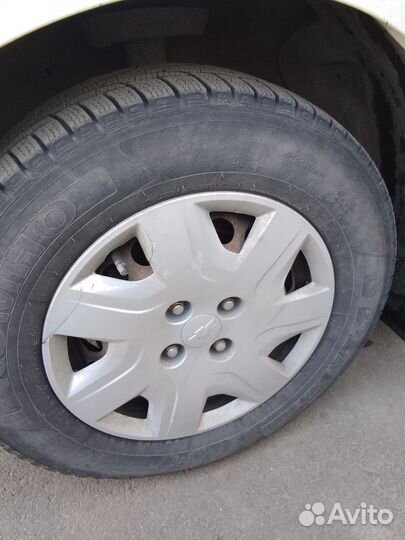 Диски с резиной на r14 4/100 на шевроле кобальт