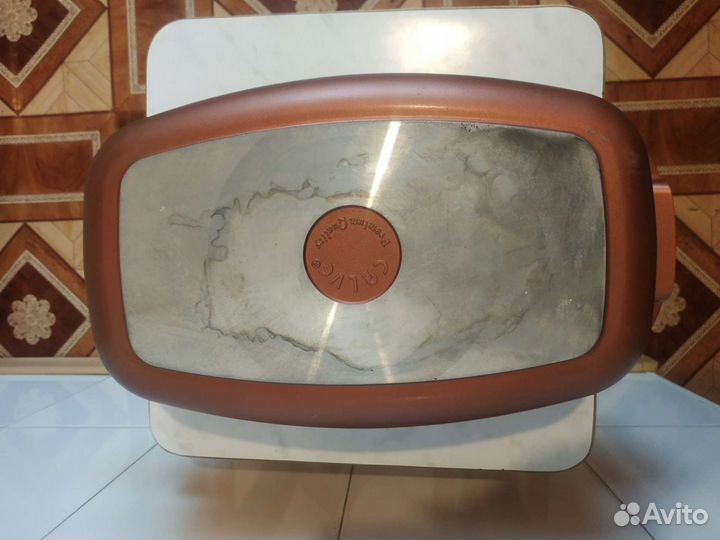 Жаровня гусятница алиминий керамическое покрытие