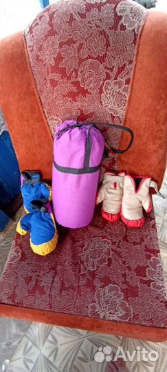 Детская Боксерская груша и перчатки бу