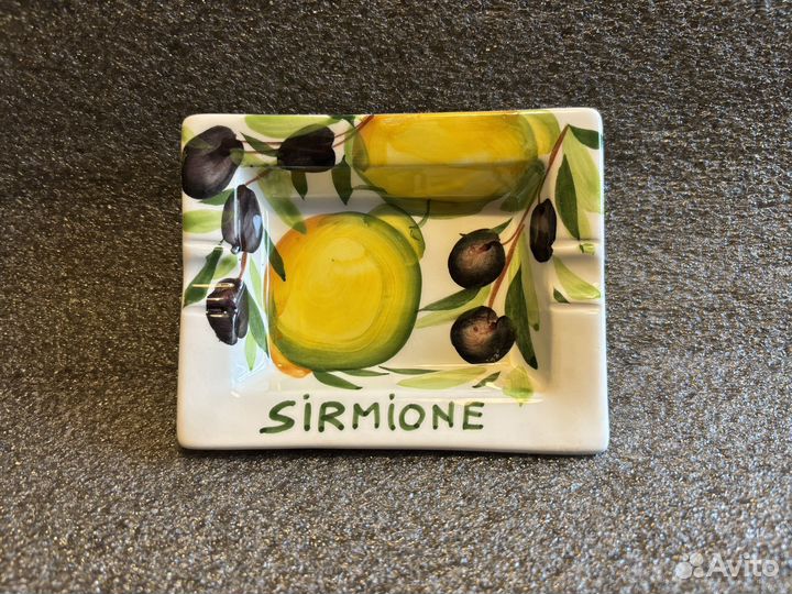 Декоративные пепельницы, керамика, Италия