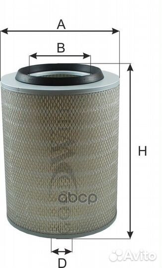 Фильтр воздушный HCV;hyundai county