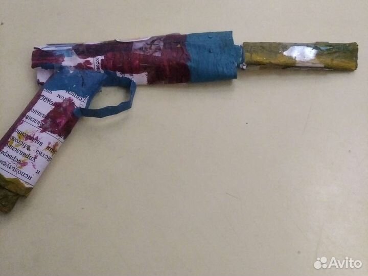 Пистолет из игры standoff 2 USP из бумаги