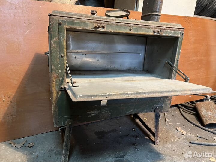 Армейская печка походная с духовкой