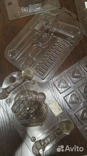 Пластиковые формы для шоколада