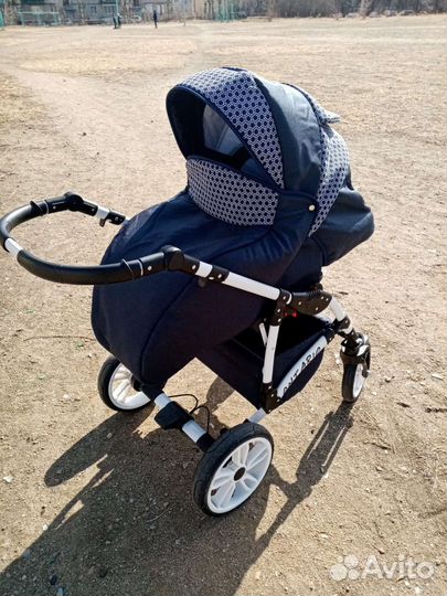 Детская коляска 2 в 1 бу