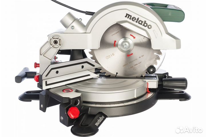 Торцовочная пила Metabo KS 216 M Lasercut 61921600