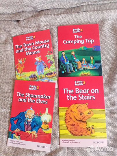 Для Наиры, Family and friends readers, level 2,4шт