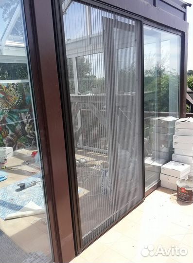 Москитная сетка гармошка