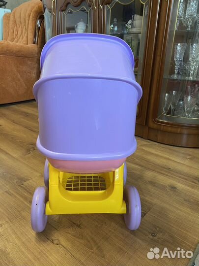 Коляска для кукол полесье