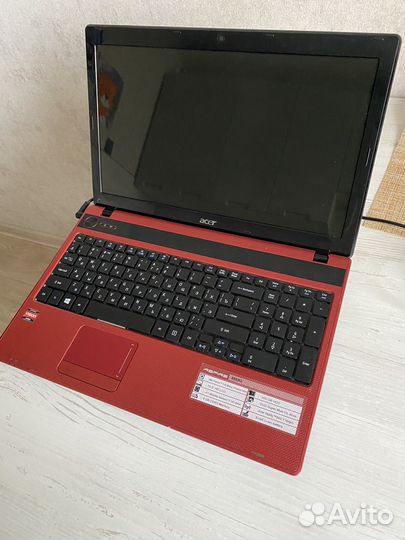 Ноутбук Acer Aspire 5552G на запчасти