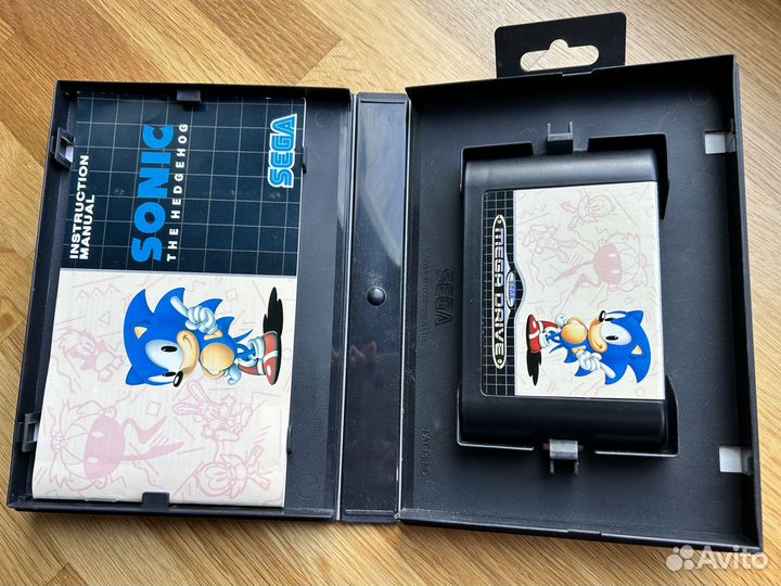 Sonic the Hedgehog Трилогия Sega Mega Drive