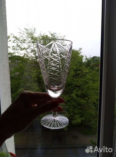 Фужеры, бокалы хрусталь