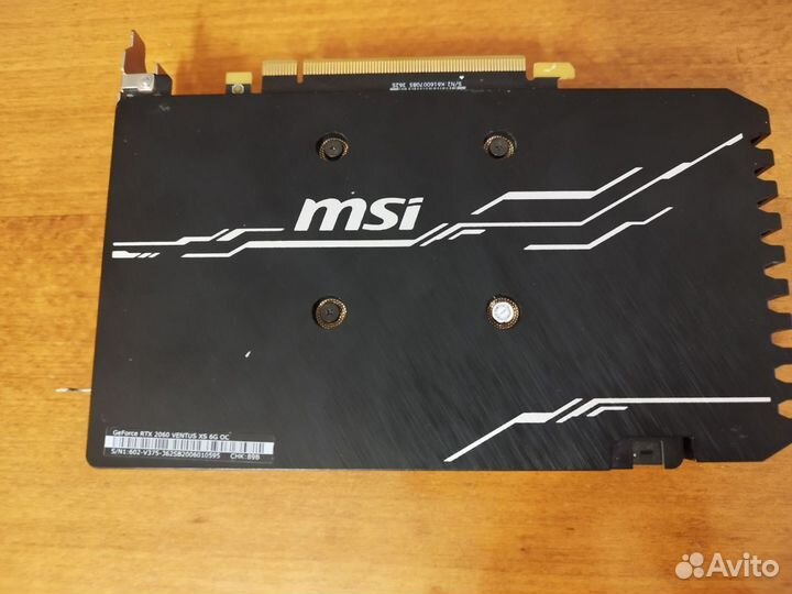 RTX 2060 6Gb MSI Ventus OC