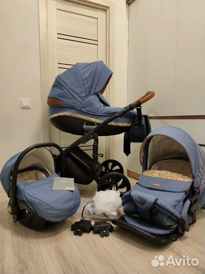 Коляска 3 в 1 Tutis Mimi Style