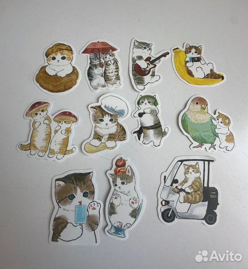 Наклейки котики