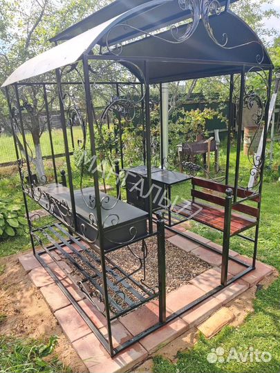 Мангал в стиле лофт