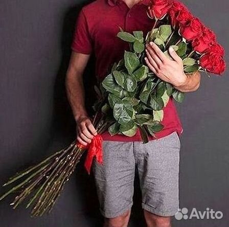 Высокие розы