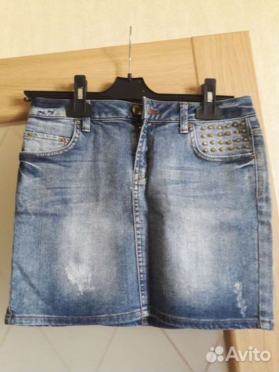 Юбка джинсовая colins