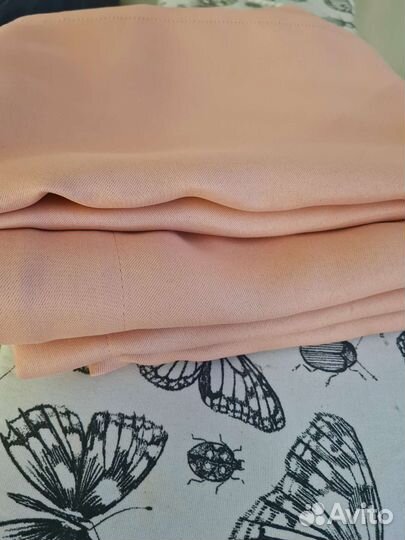 Шторы блэкаут розово-коралловые новые