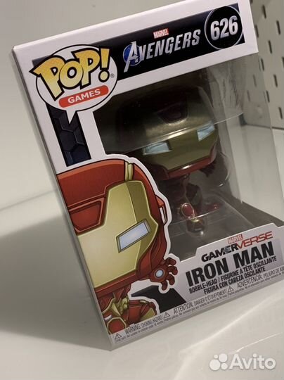 Fanko pop marvel железный человек 626