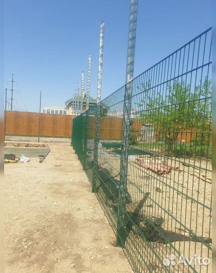 Забор из 3д сетки