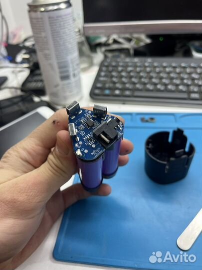 Ремонт аккумуляторов шуруповертов, пылесосов и т.д