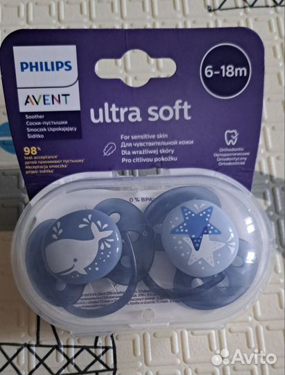 Соска пустышка avent