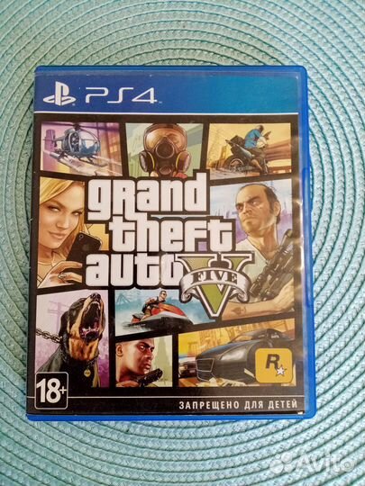 GTA V ps4 диск