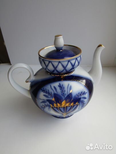 Заварочный чайник (лфз, кобальт)