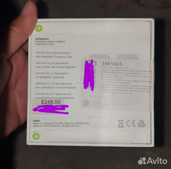 Наушники apple earpods pro 2nd generation