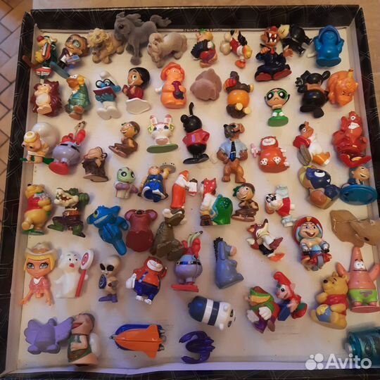 Игрушки из киндера Карлсон Ну,Погоди и др