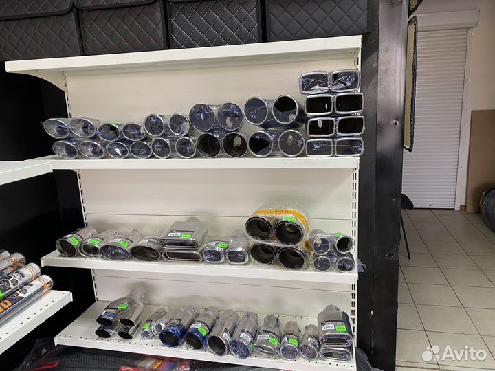 Глушитель раздвоенный Stinger Приора седан