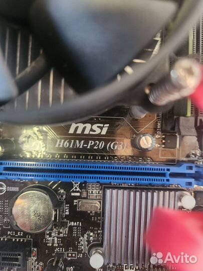 Материнская плата 1155 MSI H61M-P20 (G3)