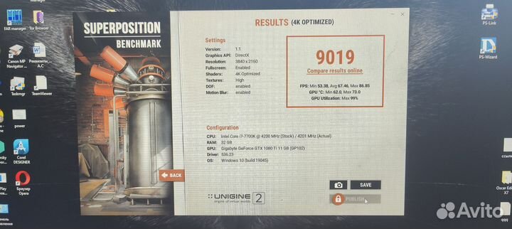 Видеокарта Gigabyte GTX 1080ti Gaming OC 11G