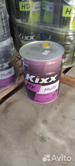 Трансмиссионная жидкость Kixx ATF Multi 20L синт