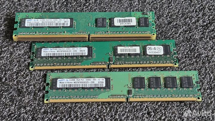 Оперативная память DDR2 512MB