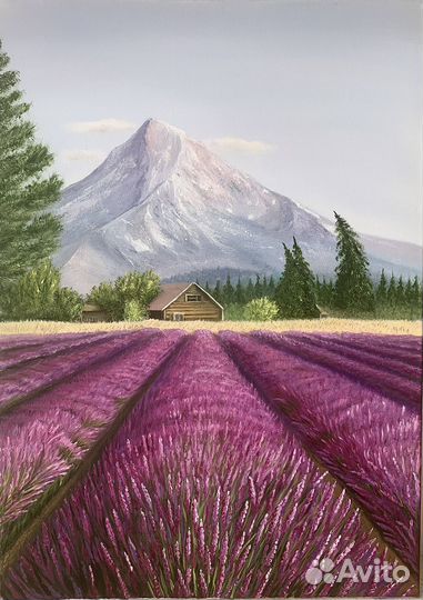 Картина маслом пейзаж