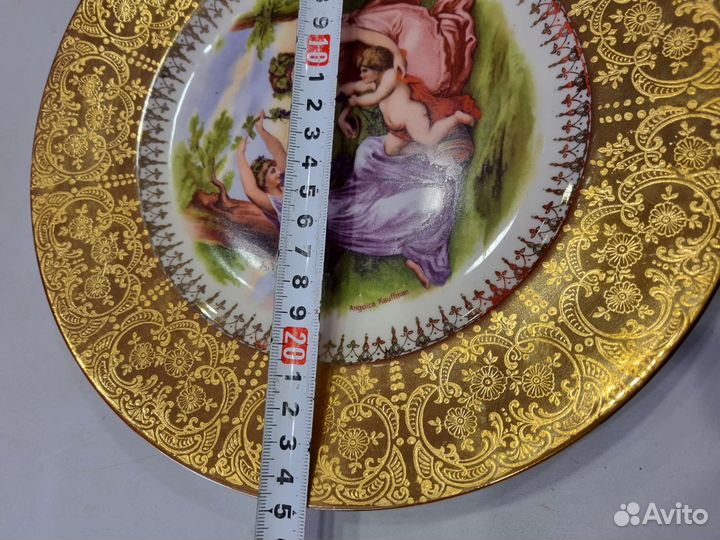 Винтажная тарелка edgewood china warran