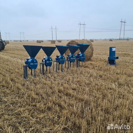 Зернодробилка зид700