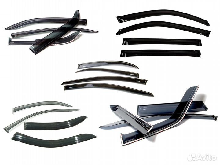 Ветровик накладной skyway Lexus RX 1997-2003