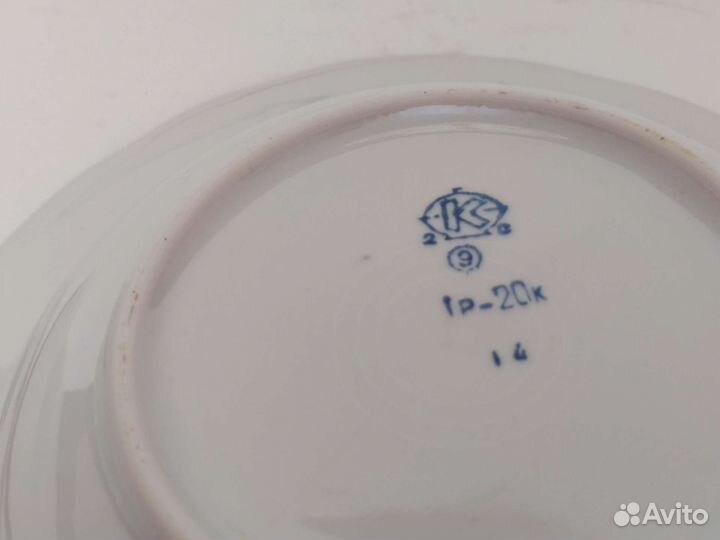 Тарелки Коростеньский фарфоровый завод