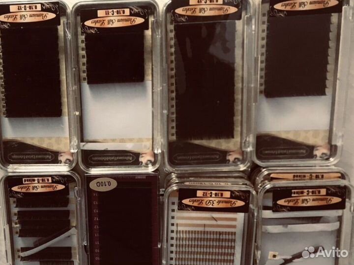 Материалы для наращивания ресниц бу