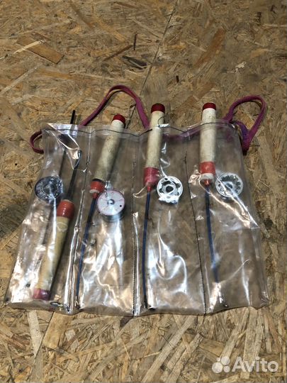 Удочки для зимней рыбалки ручной работы