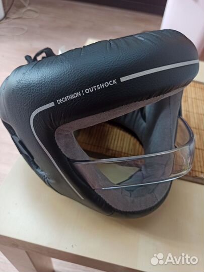 Боксерский шлем с бампером