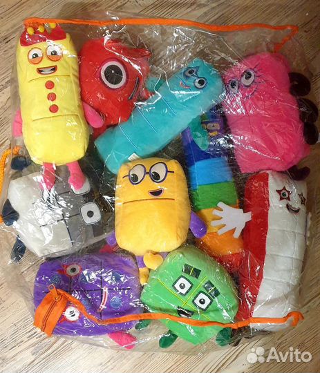 Игрушки number blocks