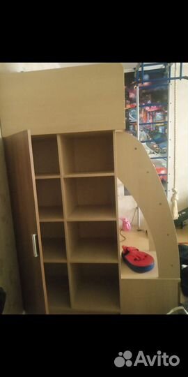 Детская кровать с ящиками