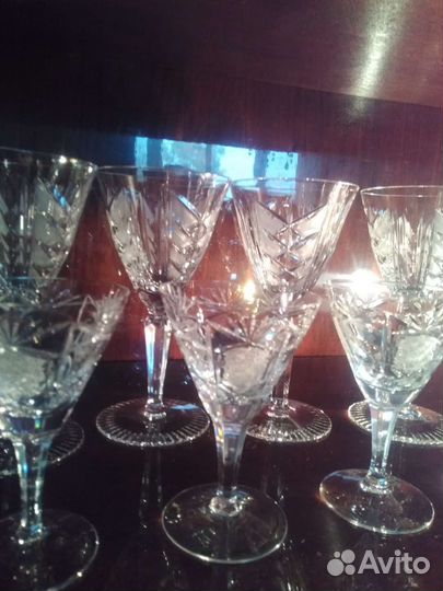 Фужеры немецкий хрусталь