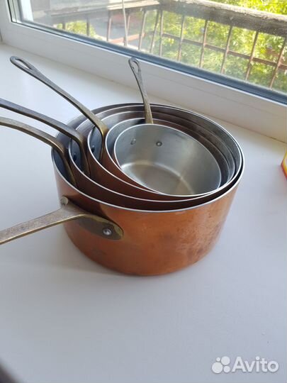 Медные ковши из Франции