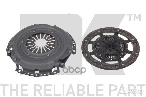 Сцепление к-т ford focus I/fiesta 1.4-1.8D 95-04